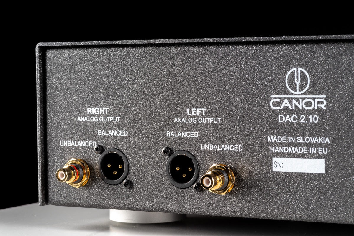 Canor DAC 2.10 Performance Line in schwarz (Auspackware)