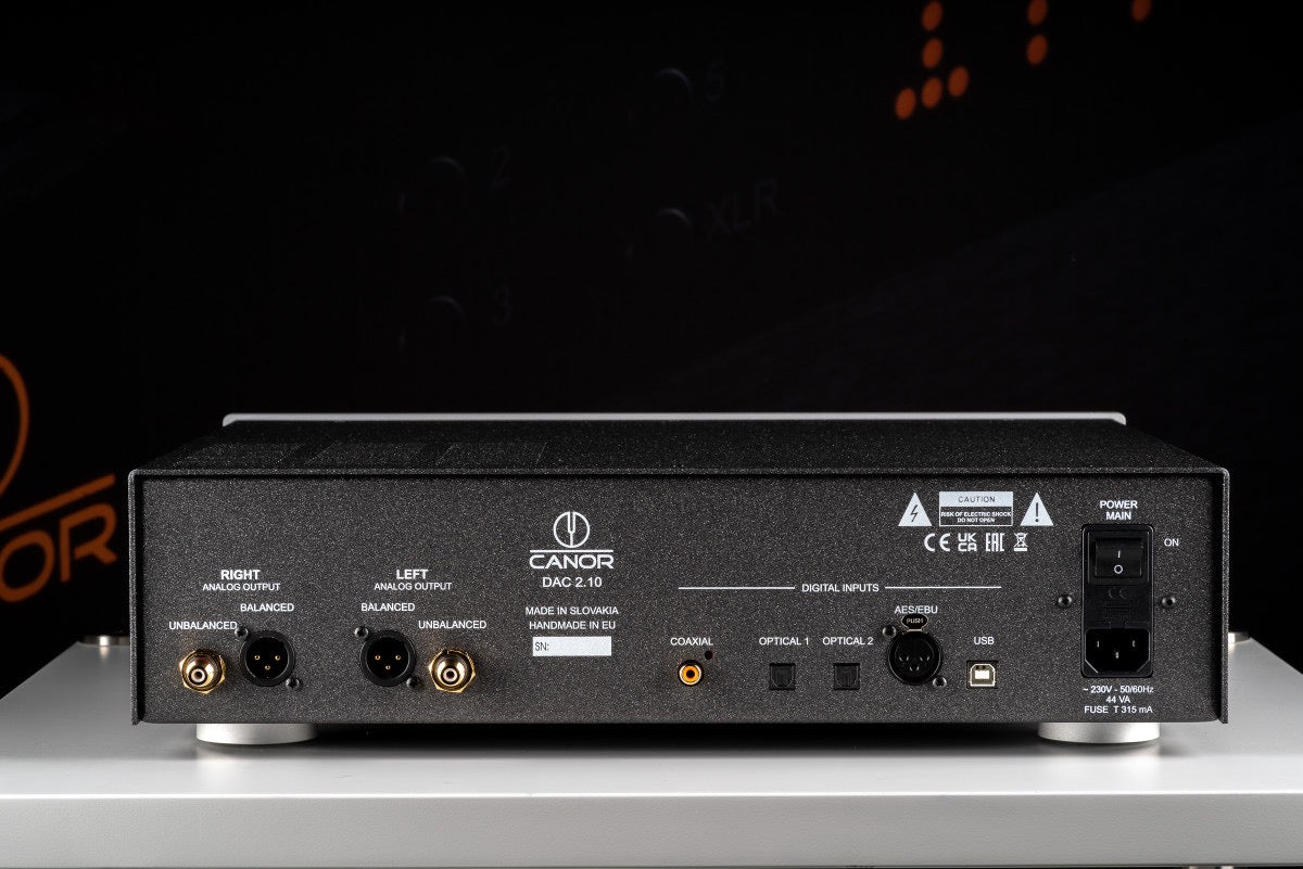 Canor DAC 2.10 Performance Line in schwarz (Auspackware)