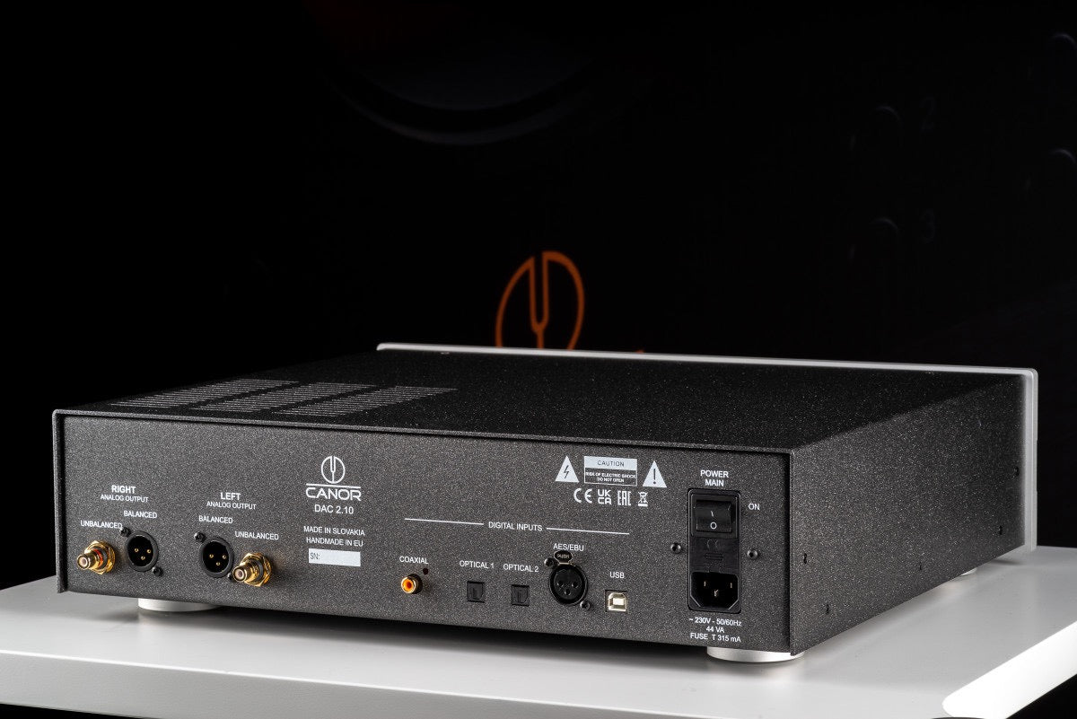 Canor DAC 2.10 Performance Line in schwarz (Auspackware)