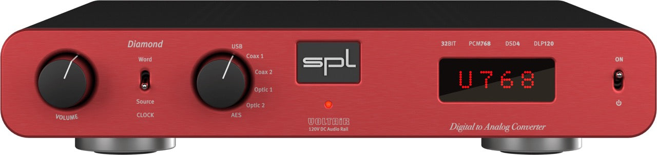 SPL Diamond D/A-Wandler in rot (gebraucht)