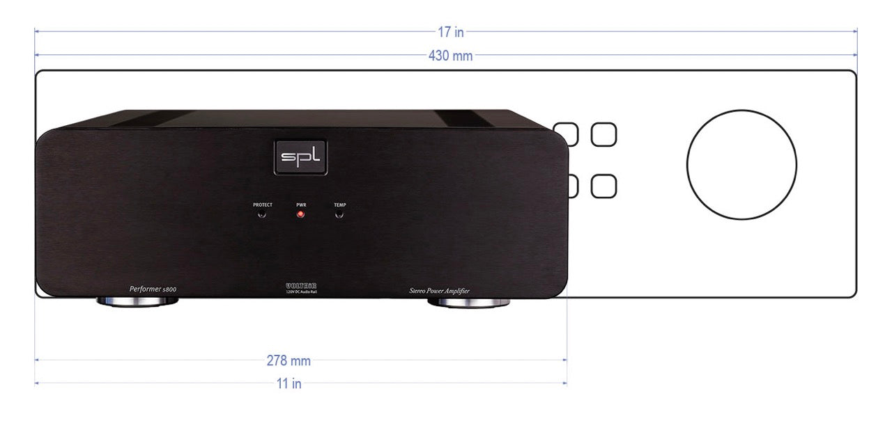 SPL Performer S800 in schwarz (gebraucht)