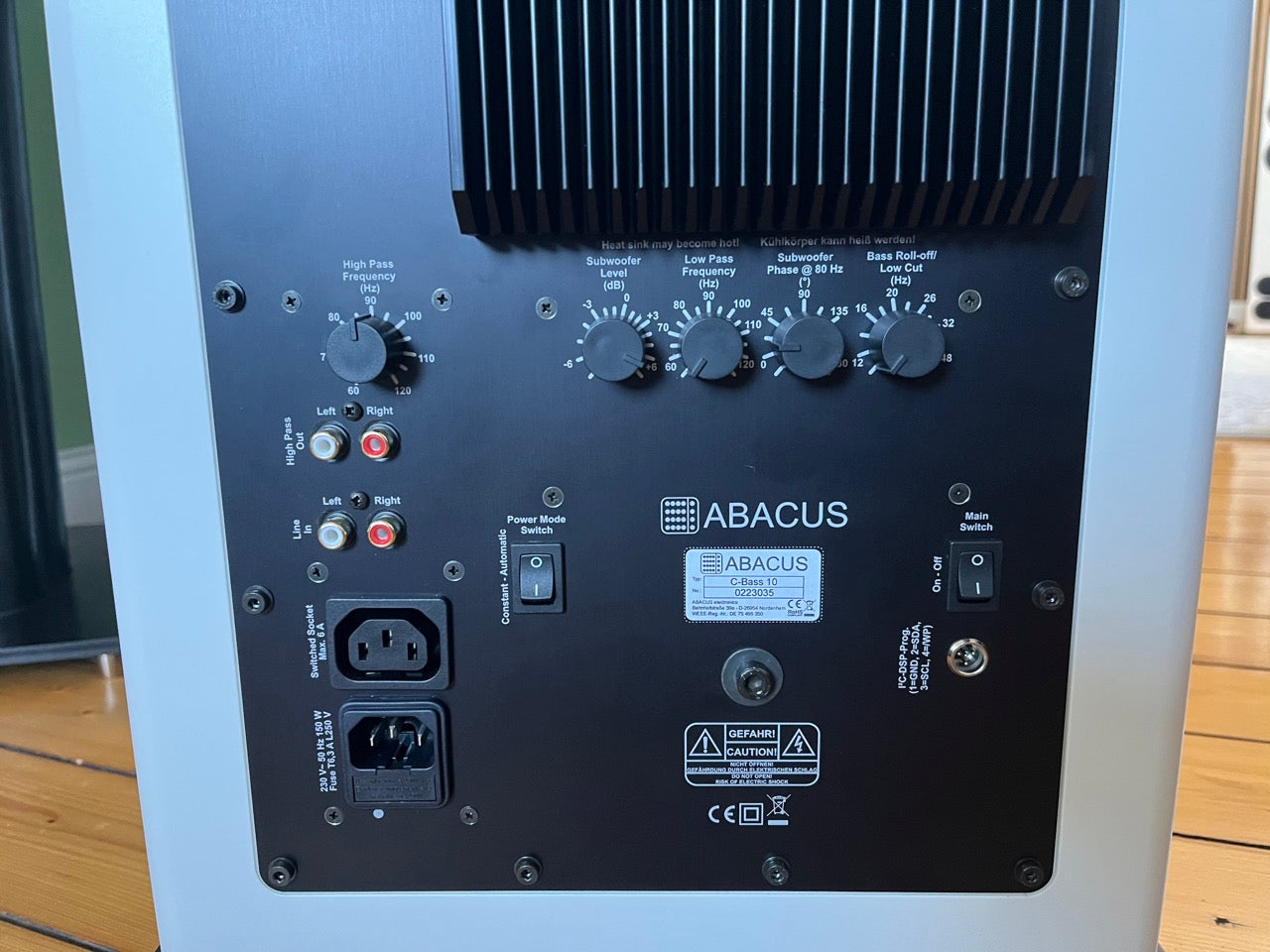 ABACUS electronics C-Bass 10 (NEU)