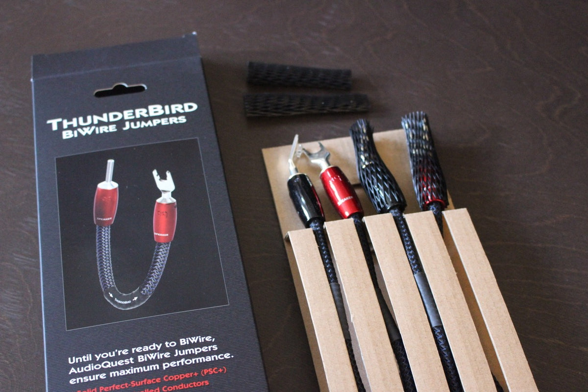 AudioQuest Thunderbird BiWire-Jumpers (gebraucht)