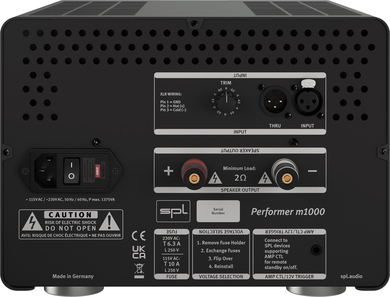 SPL Performer M1000 in schwarz (neuwertig)