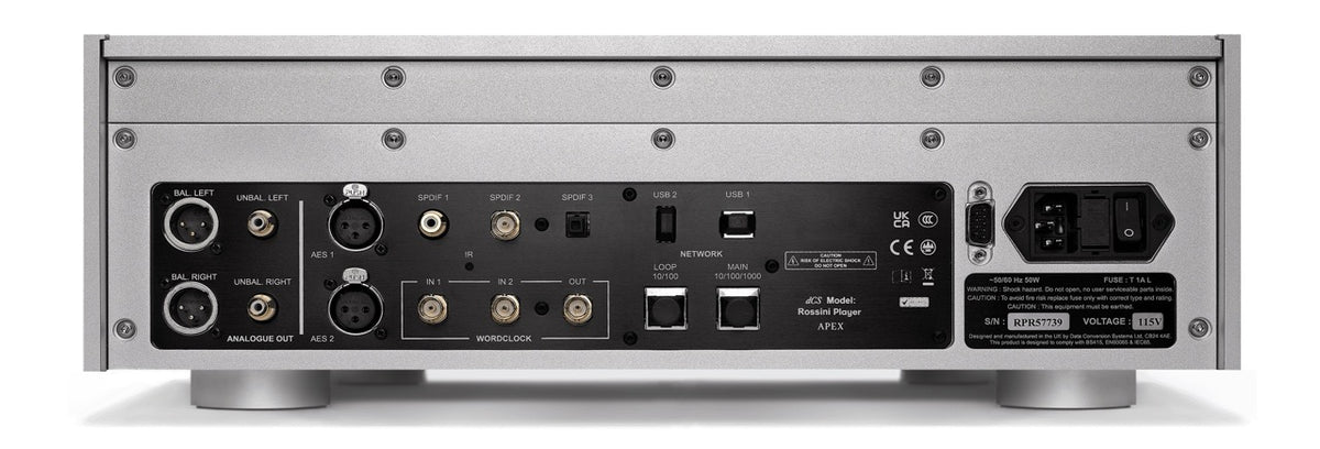 dCS Rossini APEX DAC / Streamer / CD-Player (NEU)
