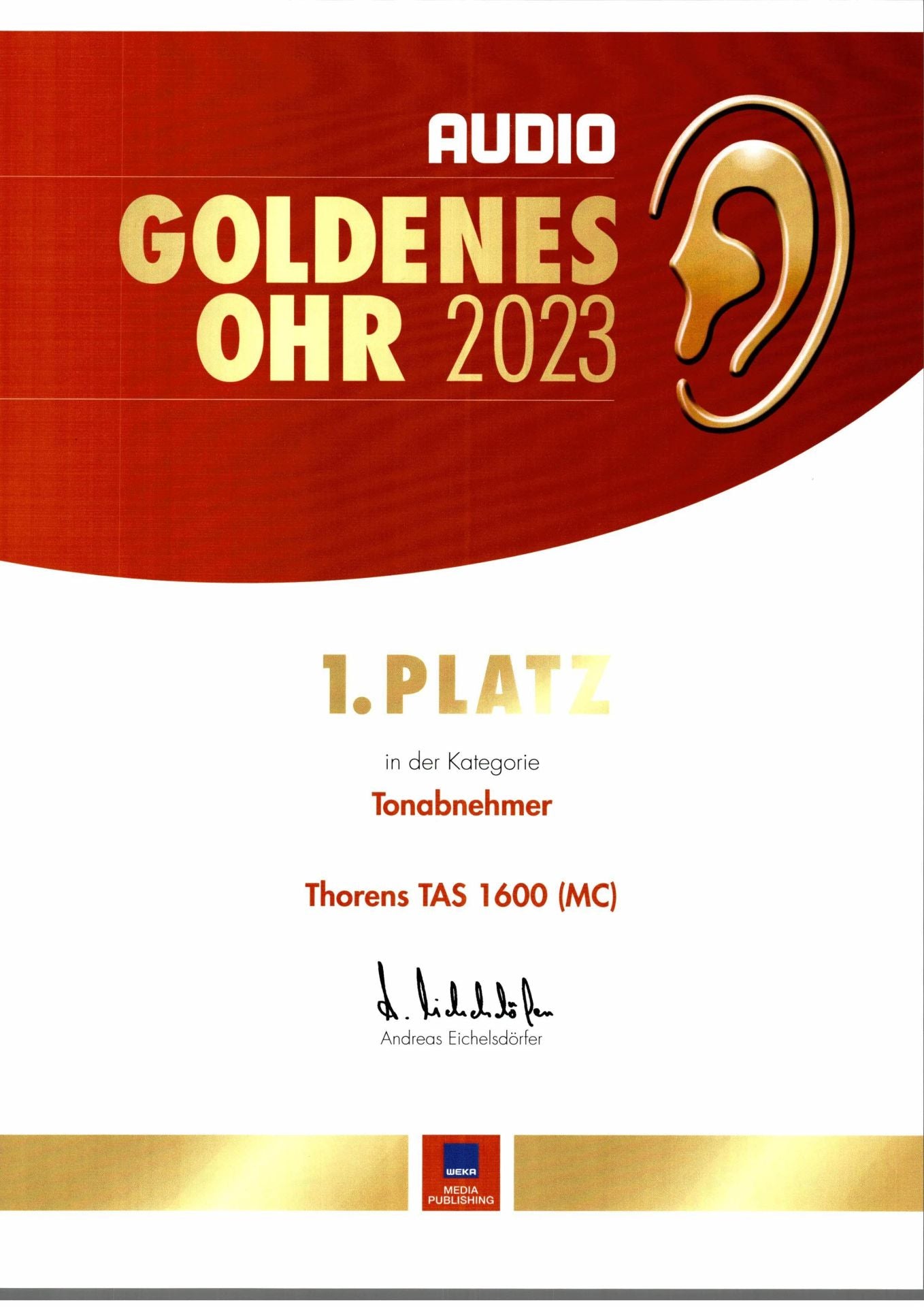 Thorens TAS 1600 (NEU)
