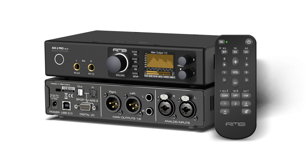 RME ADI-2 Pro DAC FS R Black Edition (NEU)