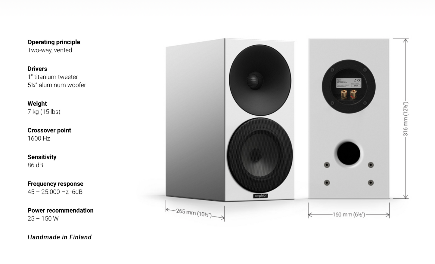 Amphion Helium 510 (NEU)