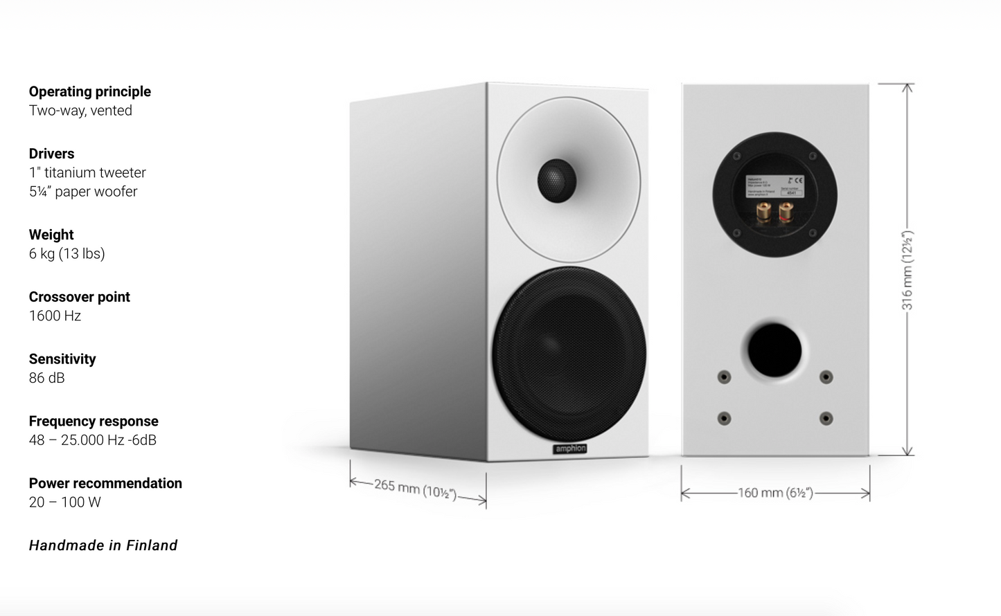 Amphion Argon 1 (NEU)