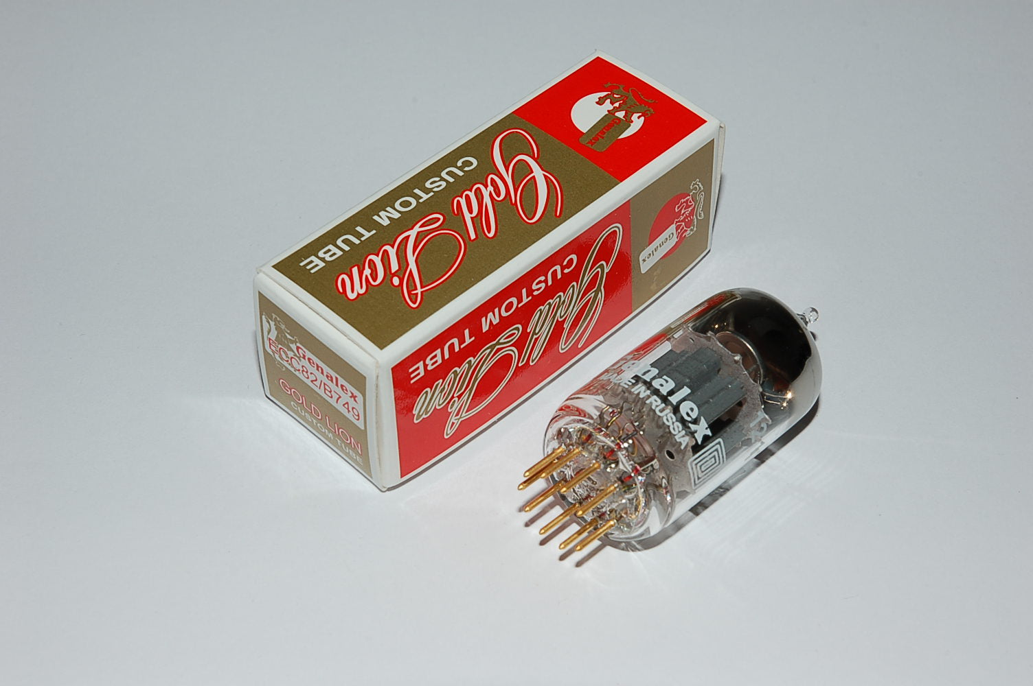 Nuevo Conjunto Sexteto (6) Genalex Gold Lion Reedición KT88/6550 Vacío Tubos EBa