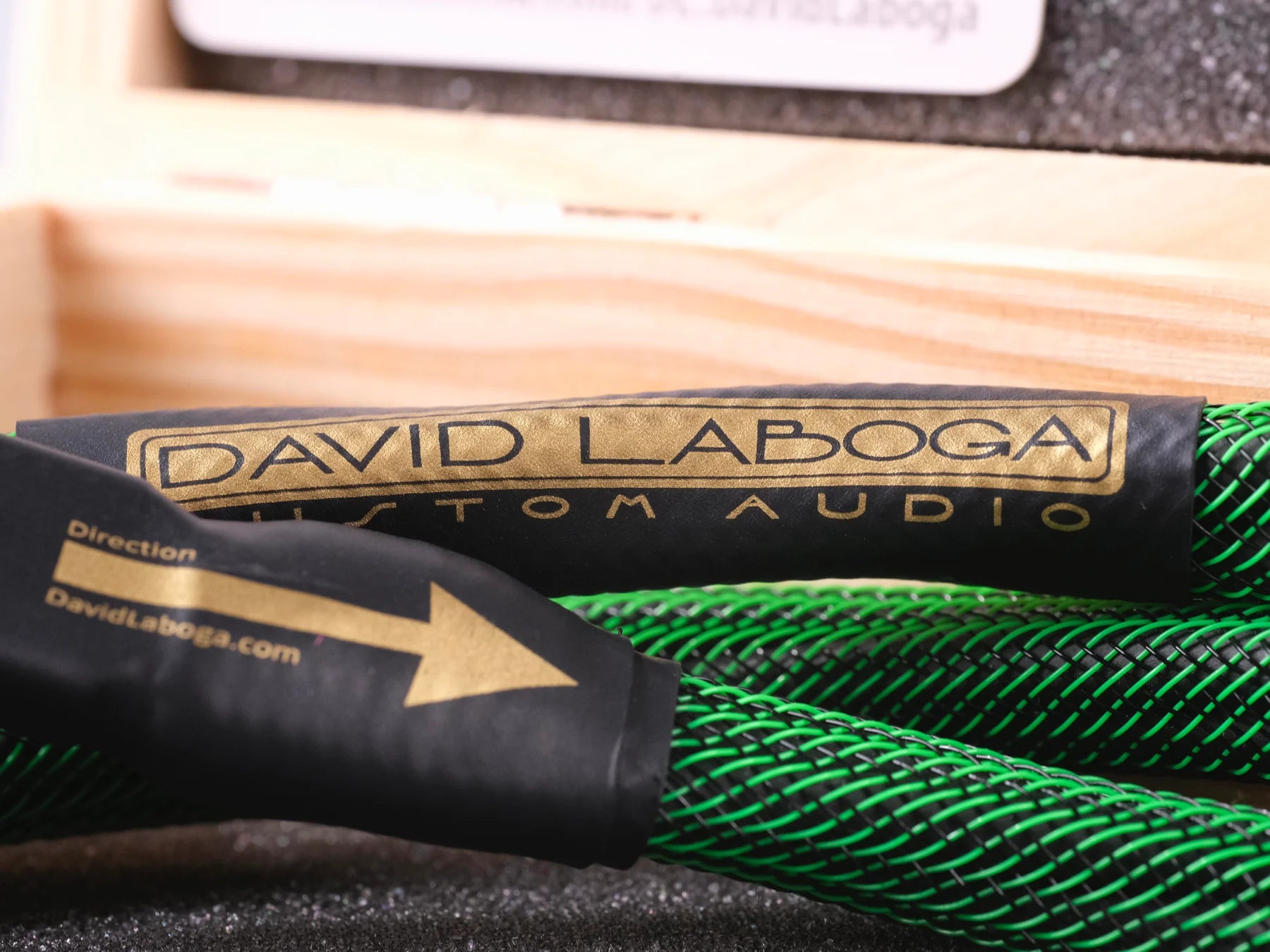 David Laboga David Laboga Ethernet WAVE-EMERALD (NEU) - High-End LAN-Kabel – Audio ...