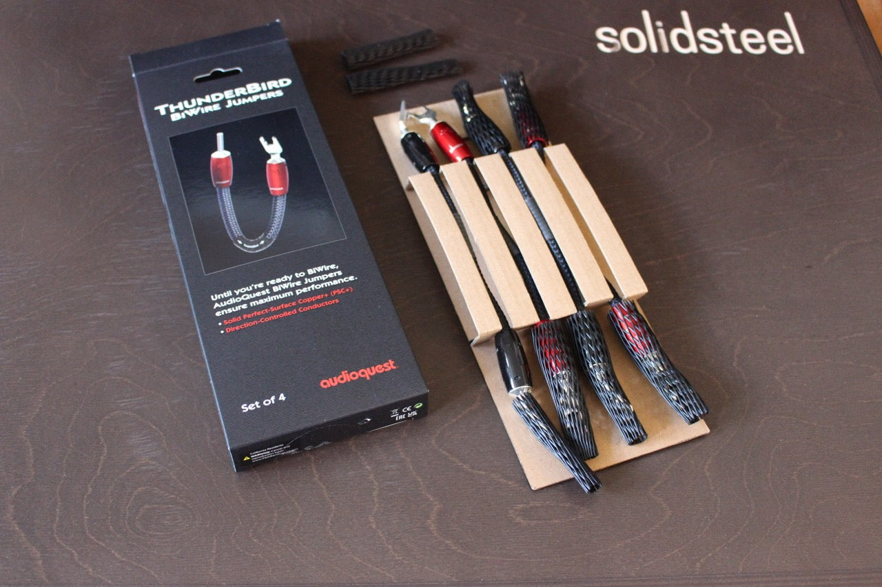 AudioQuest Thunderbird BiWire-Jumpers (gebraucht)