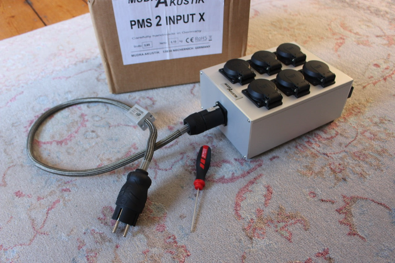Mudra Akustik PMS 2 Modul Input X inkl. DC3-Filter und HP Anschlusskabel (gebraucht)