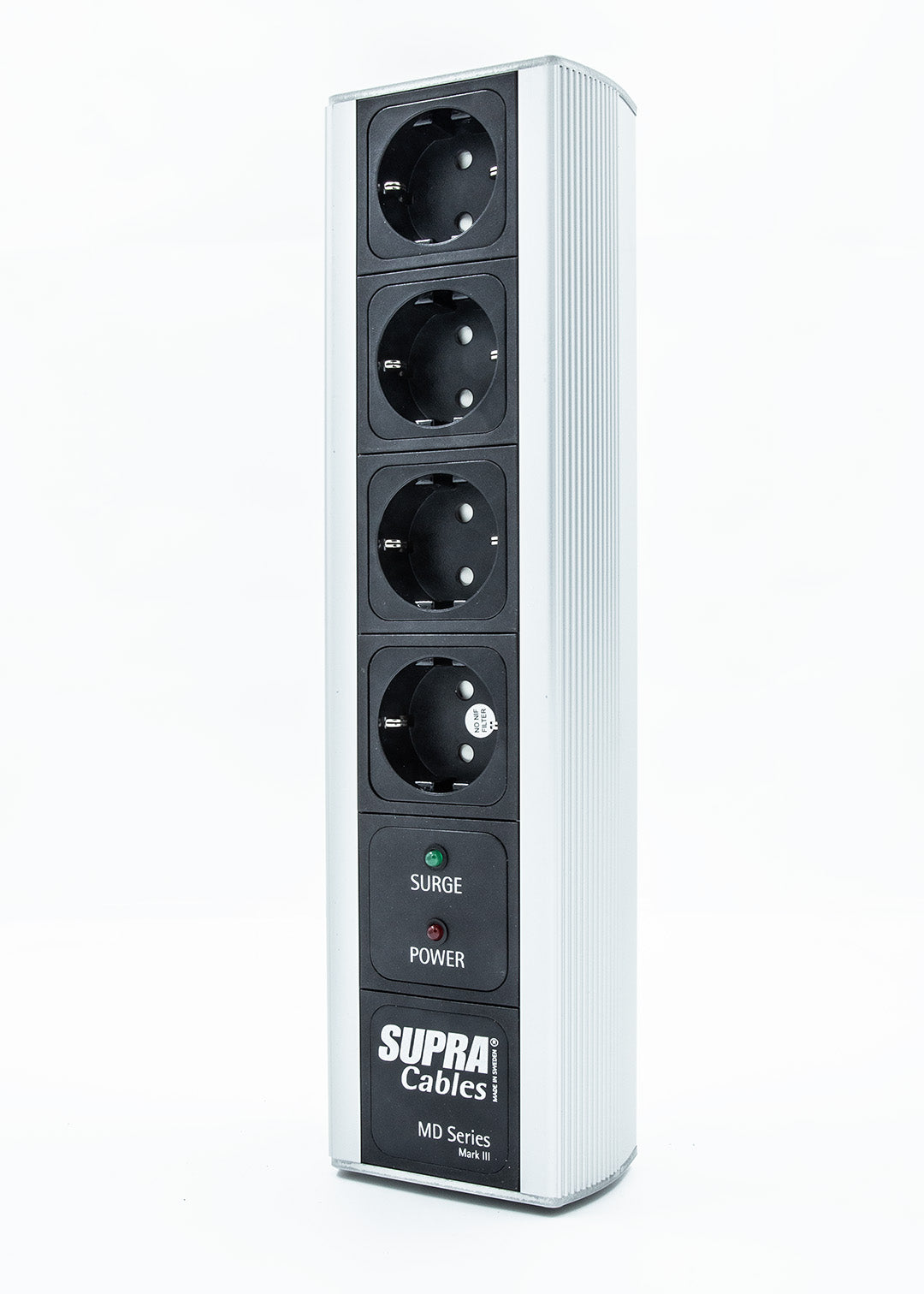 Supra Cables Mains Block MD04-EU/SP Switch (NEU)