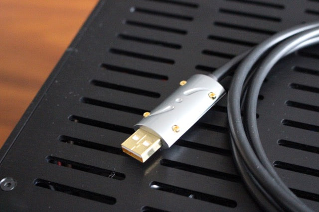 RRossaudio Premium-DC-Kabel USB Typ A auf 2,1 / 2,5mm (NEU)